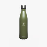 Botella de Acero Inoxidable Verde Olivo