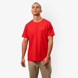Camiseta Roja Logo Privé Hombre