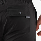 Traje de Baño Negro Largo-Medio para Hombre