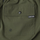 Traje de Baño Verde Largo-Medio para Hombre