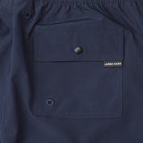 Traje de Baño Azul Marino Largo-Medio para Hombre