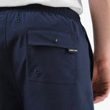 Traje de Baño Azul Marino Largo-Medio para Hombre