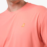 Camisa Playera Melocotón Manga Larga para Hombre