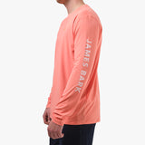 Camisa Playera Melocotón Manga Larga para Hombre