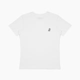 Camiseta Blanca Logo Blanco para Mujer