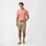 Polo Coral Logo Rosado