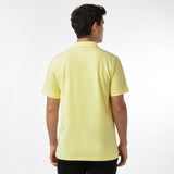 Polo Amarillo Claro Logo Blanco