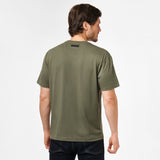 Camiseta Holgada Verde Olivo para Hombre