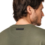 Camiseta Holgada Verde Olivo para Hombre