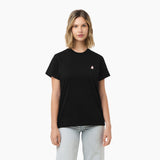 Camiseta Gráfica Positano Negra para Mujer