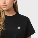 Camiseta Gráfica de Signos Amalfi Negra para Mujer