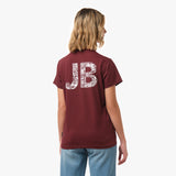 Camiseta Gráfica JB Amalfi Vinotinto para Mujer