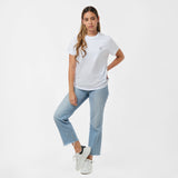 Camiseta Gráfica Positano Blanca para Mujer