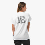 Camiseta Gráfica JB Amalfi Blanca para Mujer
