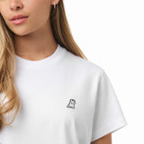 Camiseta Gráfica JB Amalfi Blanca para Mujer