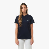 Camiseta Gráfica Positano Azul para Mujer