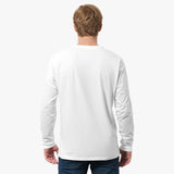 Camiseta Manga Larga Blanca Logo Blanco para Hombre