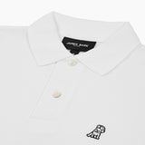 Polo Blanca Manga Larga para Hombre
