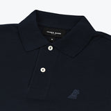 Polo Azul Logo en Silicone Azul