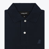 Polo Azul Logo en Silicone Azul