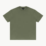 Camiseta Holgada Verde Olivo para Hombre