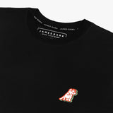 Camiseta Gráfica JB Amalfi Negra para Mujer