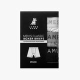 3-Pack Men's Boxer Brief-JAMES BARK