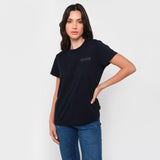 Camiseta Azul Logo Privé Mujer