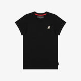 Camiseta Negra Gráfico JB Mujer