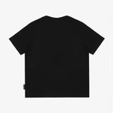 Camiseta Negra Gráfico JB Frontal Niño