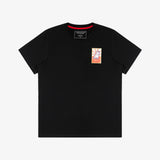 Camiseta Negra Logo Postal JB Hombre