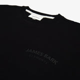 Camiseta Corta Negra Corte Holgado Mujer