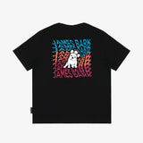 Camiseta Negra Gráfico JB y Logo Niño
