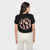 Camiseta Negra Gráfico JB Mujer