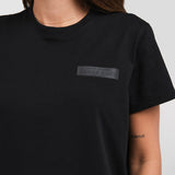 Camiseta Negra Logo Privé Mujer