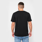 Camiseta Negra Logo Postal JB Hombre