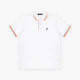 Men's Bean Contrast Stripe Polo Shirt - JAMES BARK