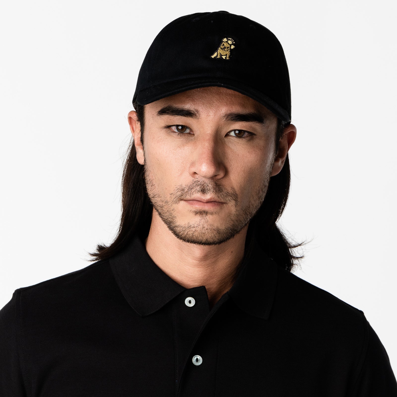 Men's Black Gold Edition Regular Fit Polo Shirt - Gold Bark - JAMES BARK