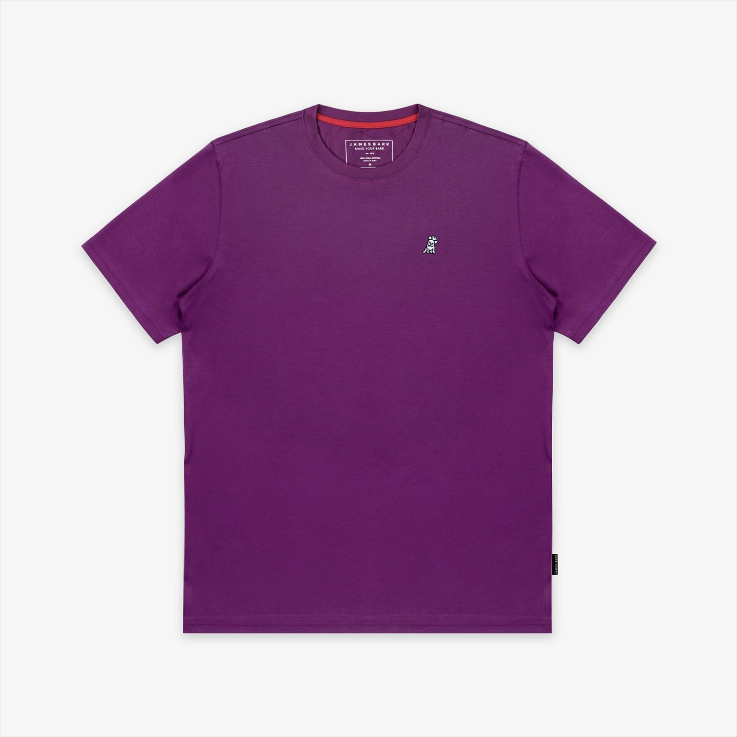 Men's Crew Neck Jersey T-Shirt - JAMES BARK
