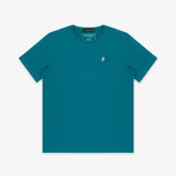 Men's Ocean Depths Crew Neck Jersey T-Shirt - Green Bark - JAMES BARK