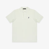 Men's Phantom Green Regular Fit Polo Shirt - White Bark - JAMES BARK