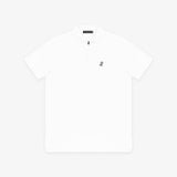 Men's White Travel Polo Shirt - White Bark - jamesbark-usa