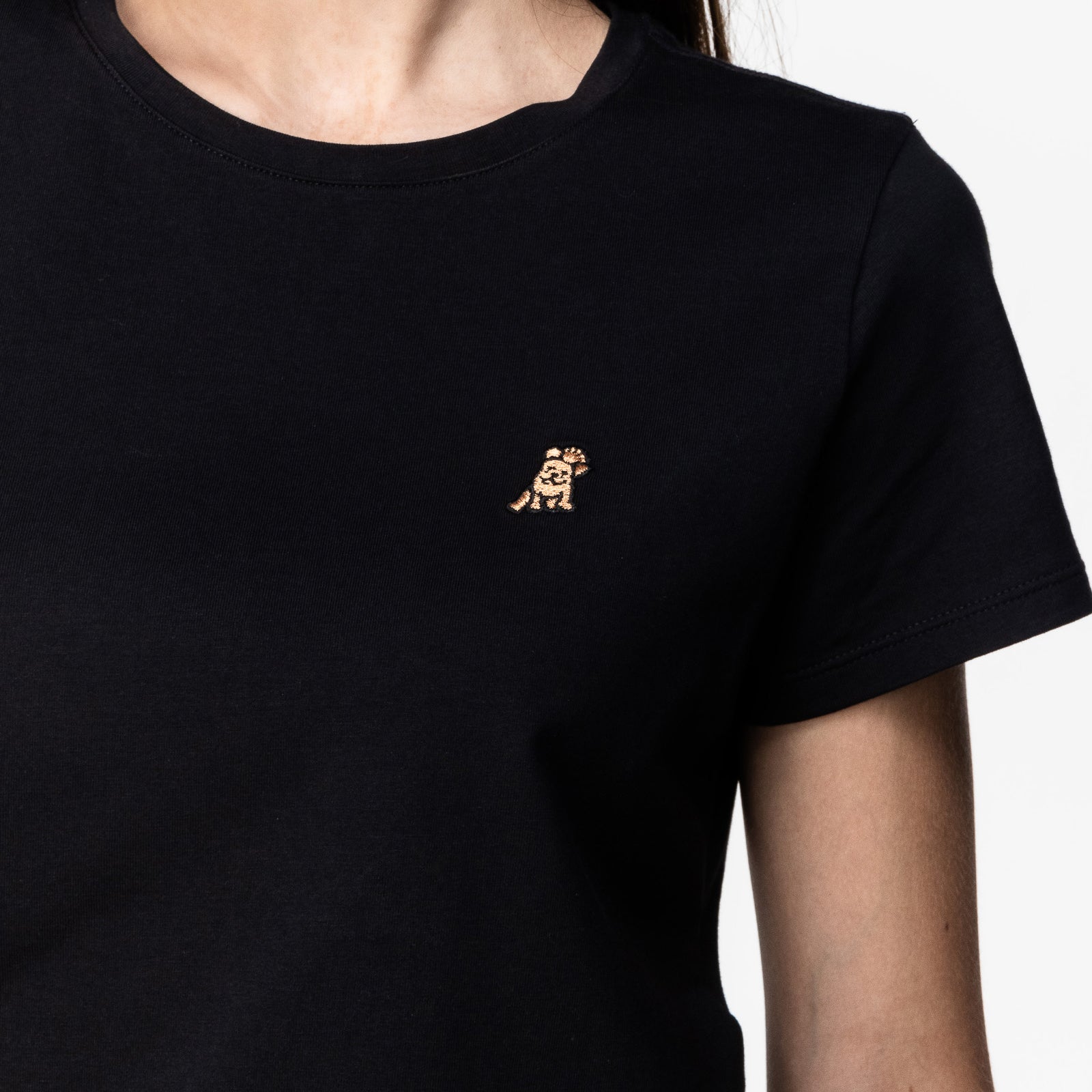 Women's Black Special Edition Jersey T-Shirt - JAMES BARK