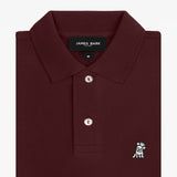 Polo Vinotinto Logo Blanco Niño