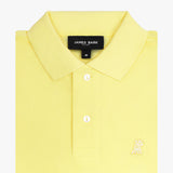 Polo Amarillo Claro Logo Amarillo Niño