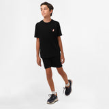 Camiseta Gráfica JB Amalfi Negra para Niño