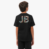 Camiseta Gráfica JB Amalfi Negra para Niño