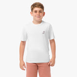 Camiseta Gráfica Positano Blanca para Niño