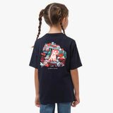 Camiseta Gráfica Positano Azul para Niño