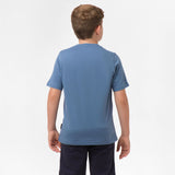 Camiseta Azul Cobalto Logo Azul Niño